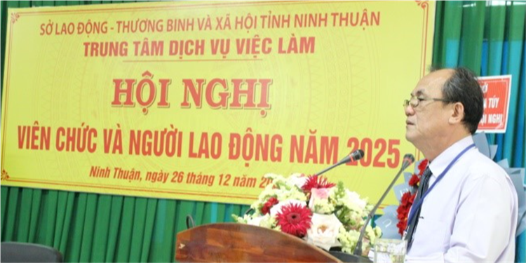 Hội nghị viên chức và người lao động Trung tâm Dịch vụ việc làm năm 2025